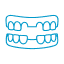 Missing teeth icon